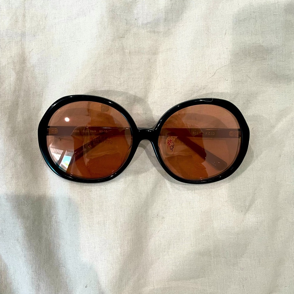 Abba Oversized Round Lens Sunglasses